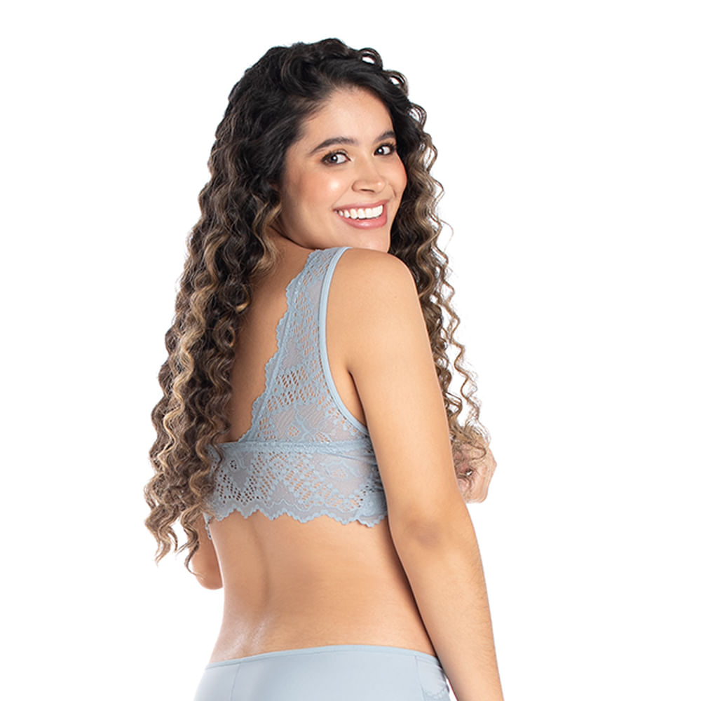 Bralette sin arco, tiene copas triangulares - Main Image