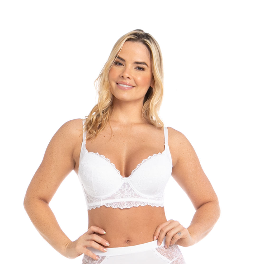 Brasier con copas, encaje y cargaderas tania