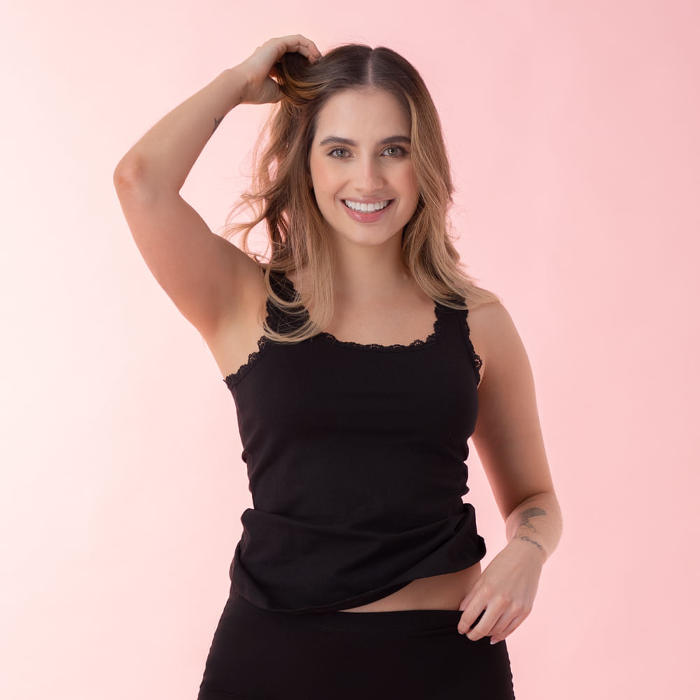 Camiseta Básica Camisetas Lisas NiÃ±a Camiseta Negra Basica