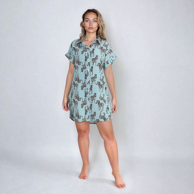 Pijama Enterizo Pijamas Con Botones Adelante Mujer Bata Pijama